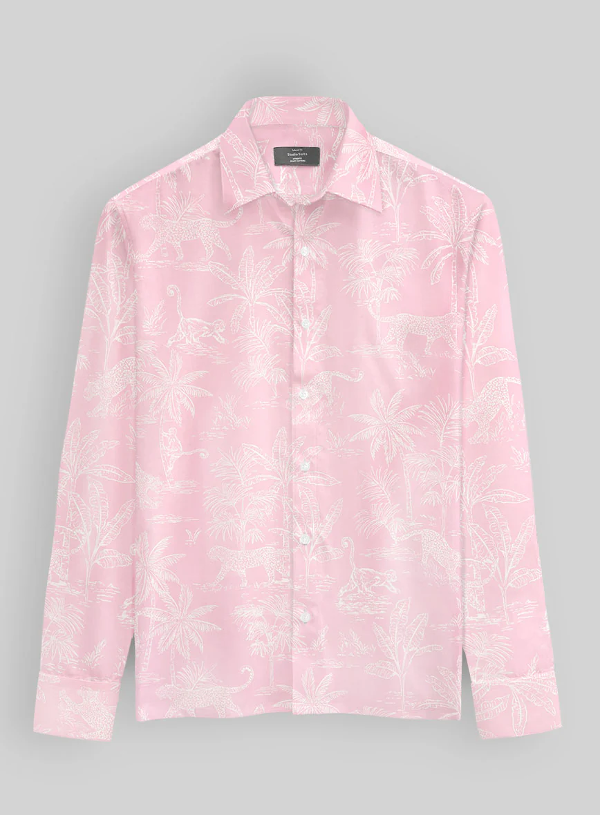 Blush Safari Cotton Shirt - Image 3