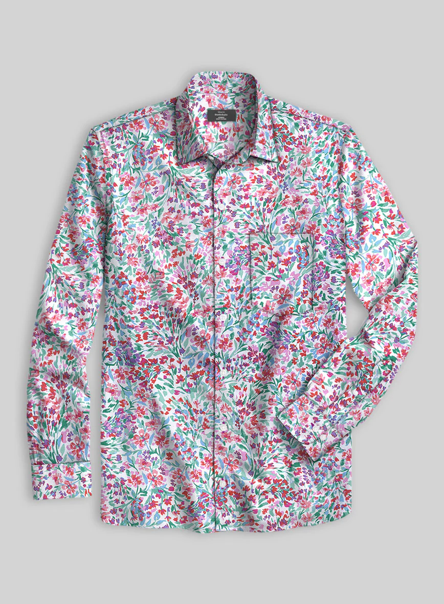 Botani Burst Cotton Shirt - Image 2