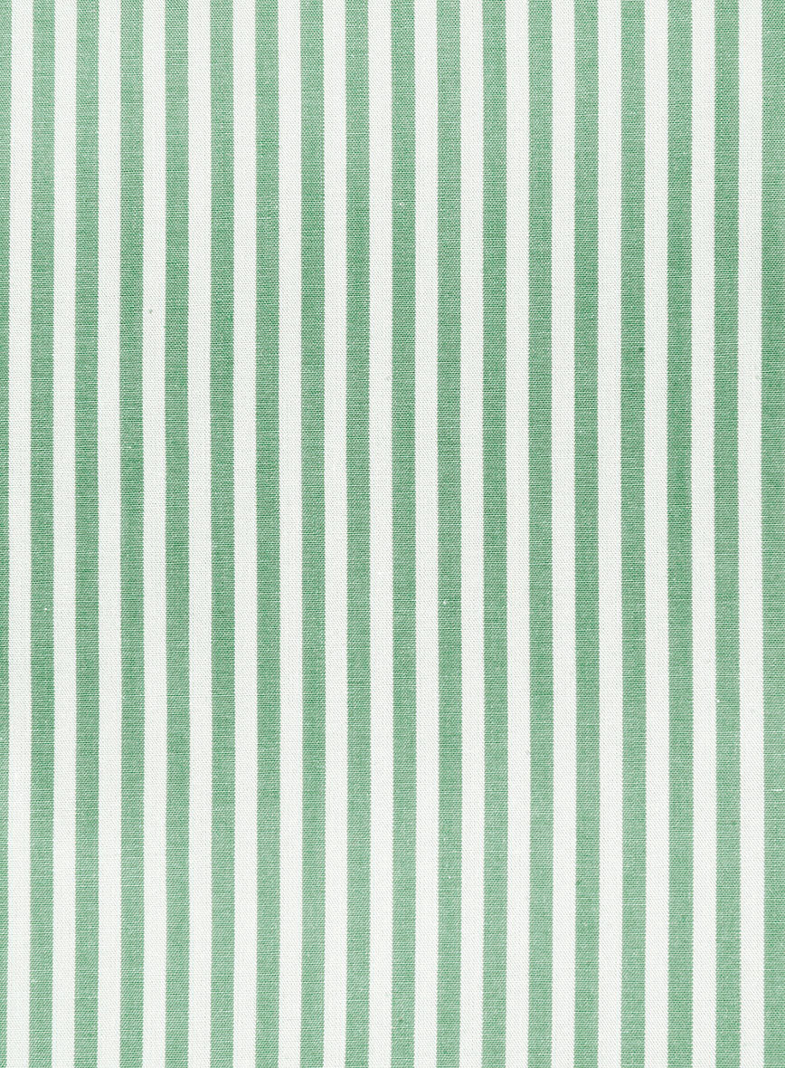 Botanic Stripe Cotton Shirt - Image 4