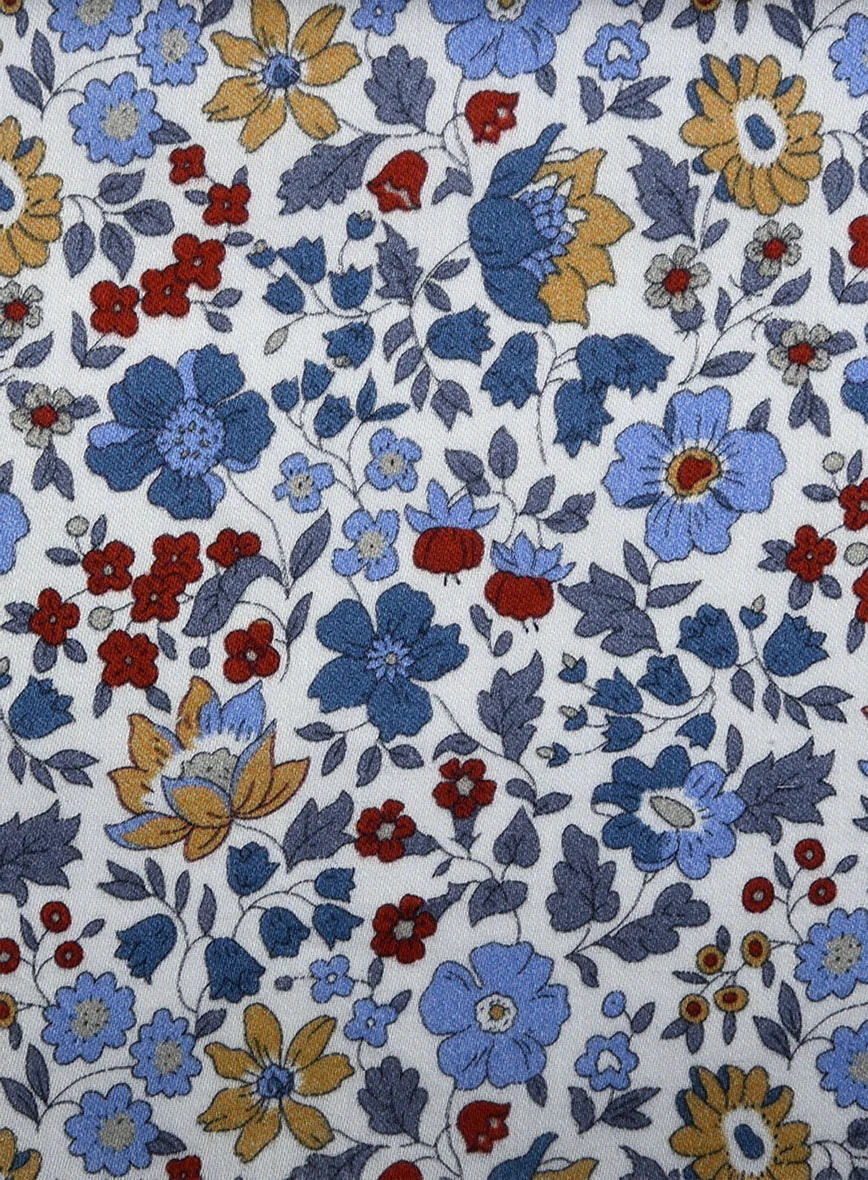 Botanical Haven Feather Cotton Shirt - Image 5