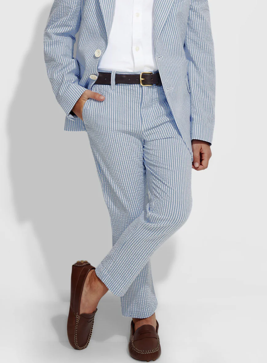 Boys Seersucker Suit - Image 3