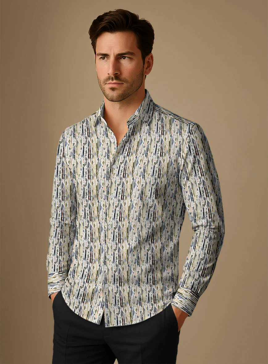 Brekan Silk Cotton Shirt - Image 3