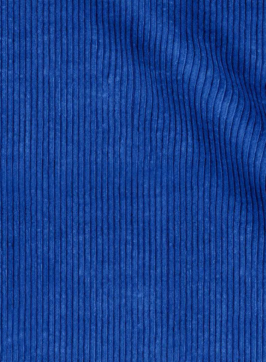 Bright Blue Corduroy Pants - Image 3