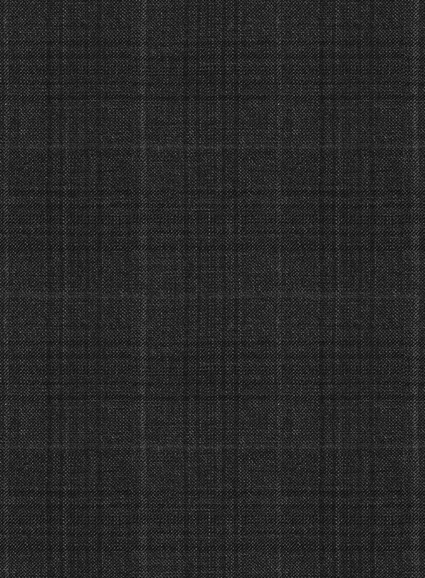 Bristol Alvaro Charcoal Checks Suit - Image 7