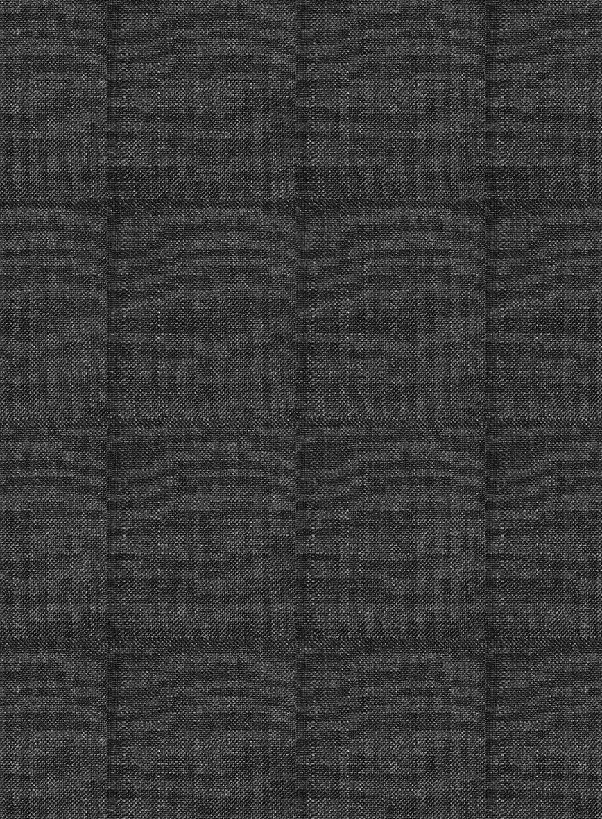 Bristol Anrico Charcoal Checks Jacket - Image 2