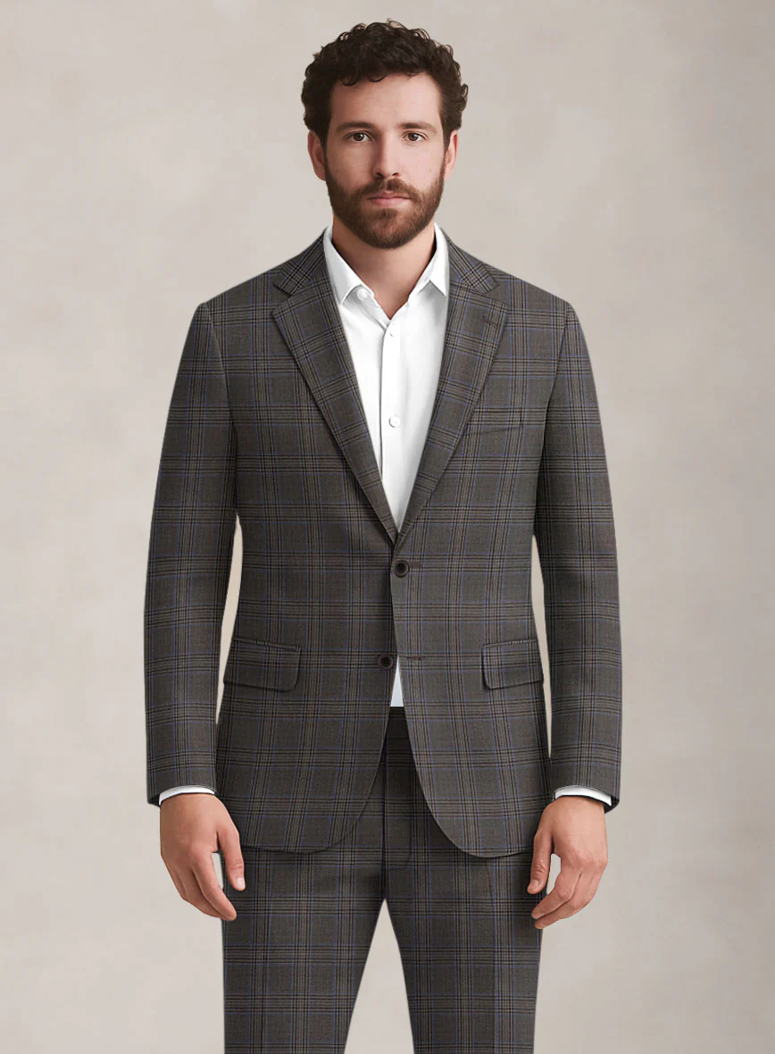 Bristol Argento Gray Check Jacket - Image 2
