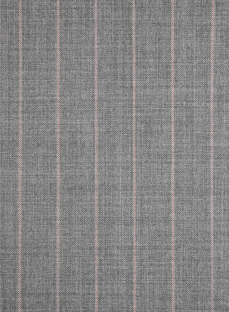 Bristol Ash Gray Rope Stripe Pants - Image 3