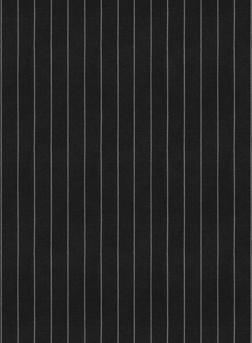 Bristol Black Rope Stripe Suit - Image 6
