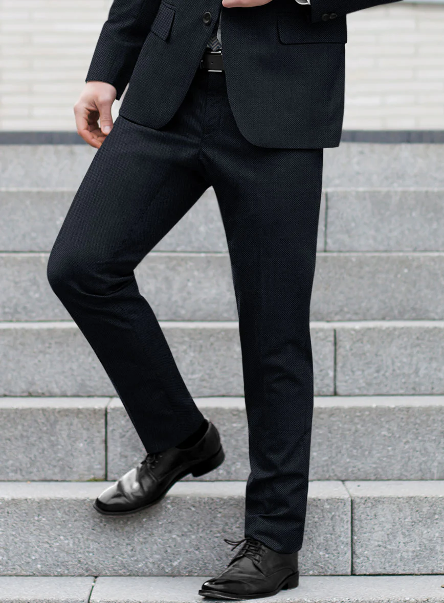 Bristol Blue Birdseye Suit - Image 4