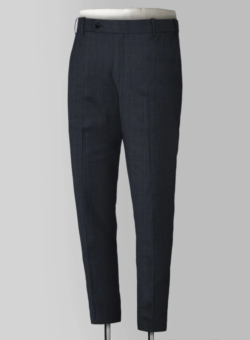 Bristol Blue Checks Suit - Image 4