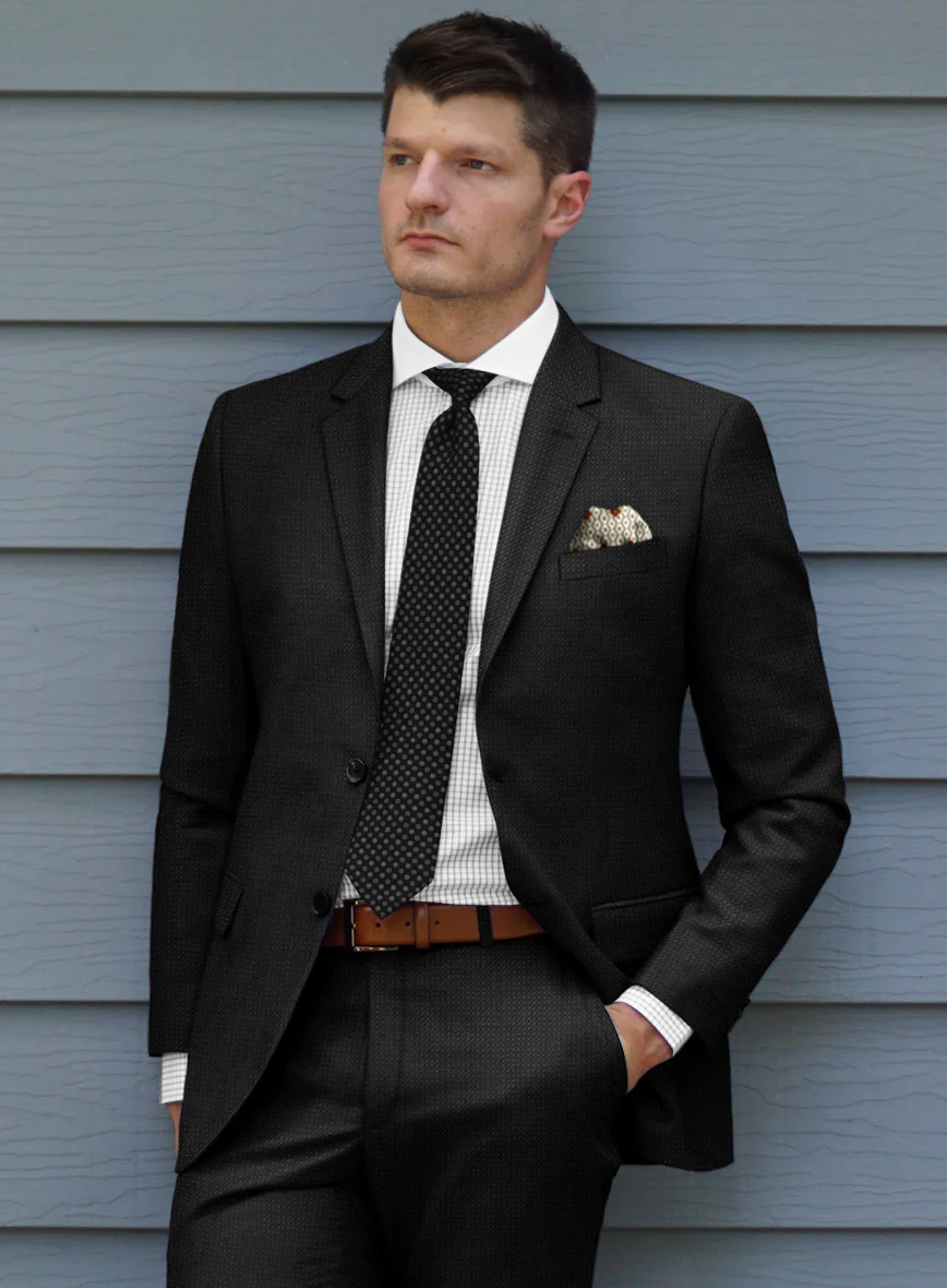 Bristol Bob Weave Black Jacket - Image 2