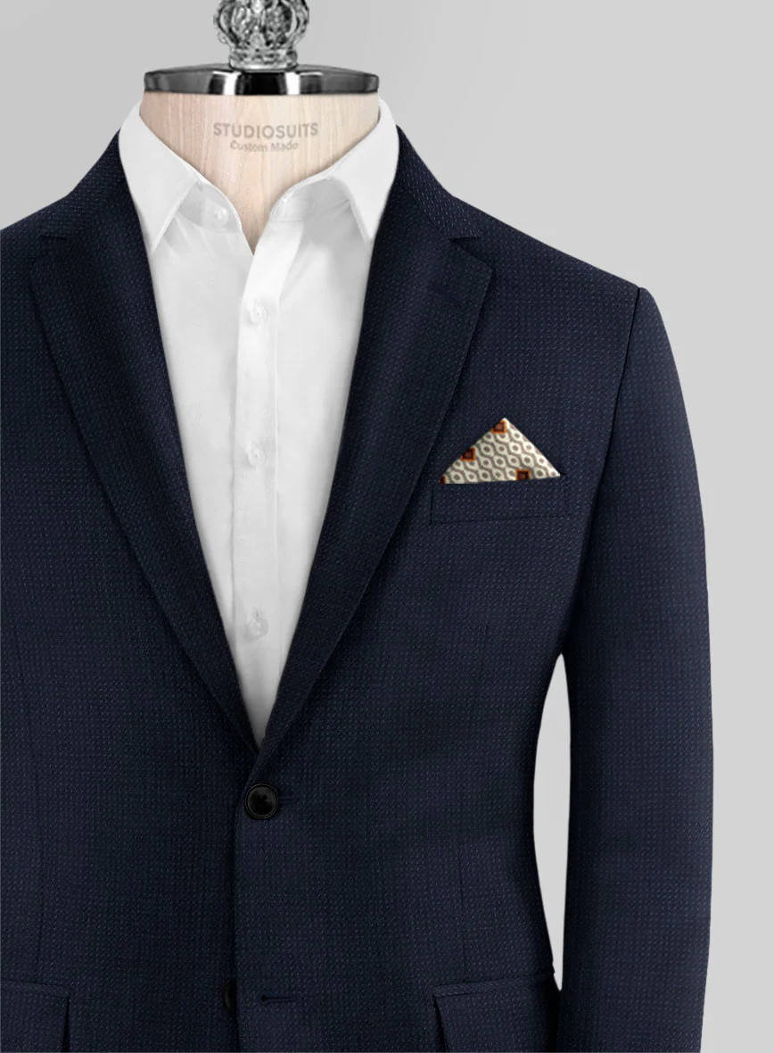 Bristol Bob Weave Blue Suit - Image 5