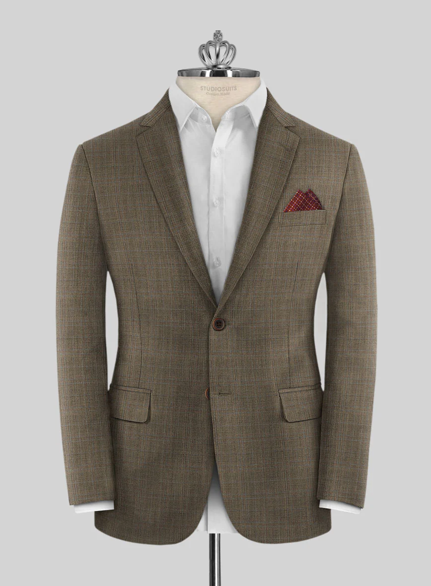 Bristol Brown Glen Suit - Image 3