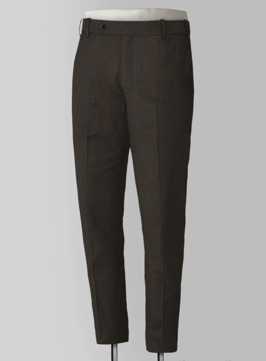 Bristol Brown Herringbone Suit - Image 4