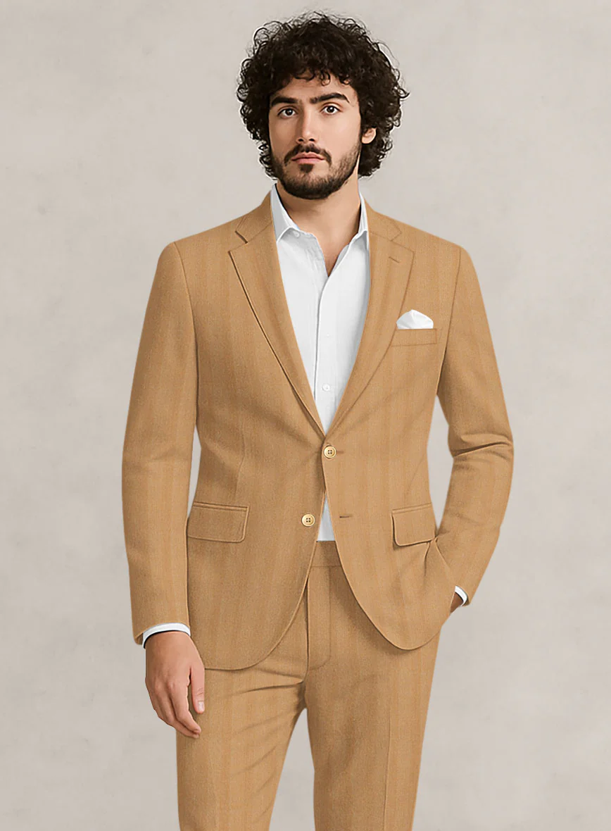 Bristol Camel Herringbone Jacket - Image 2