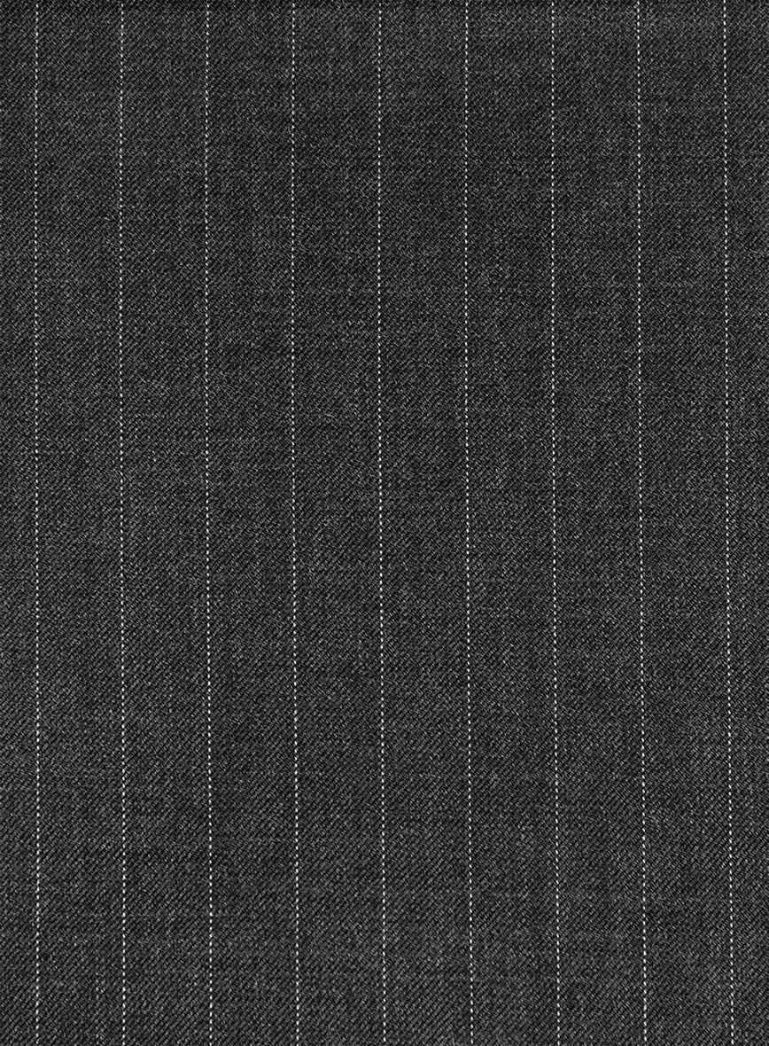 Bristol Charcoal Pinstripe Jacket - Image 3