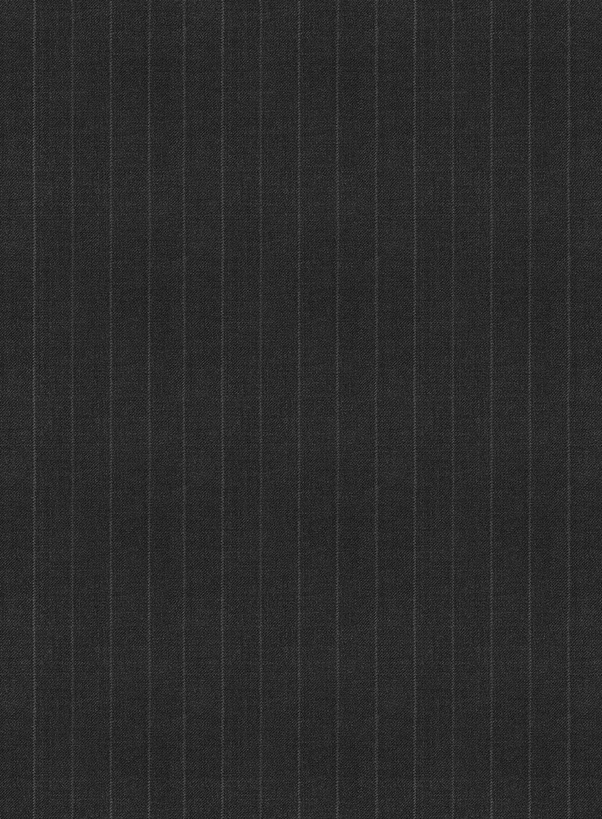 Bristol Charcoal Regal Stripe Suit - Image 6