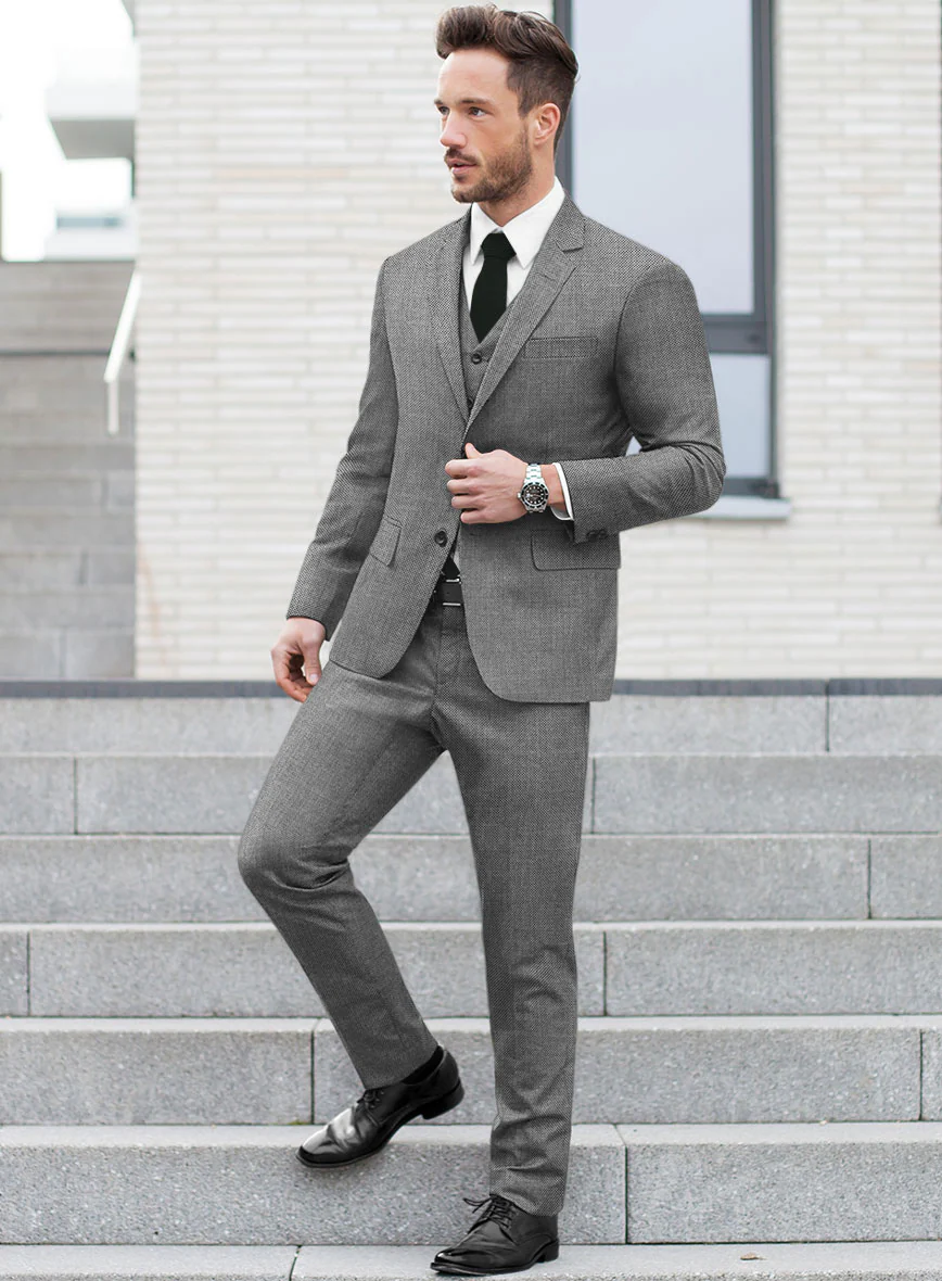 Bristol Classic Birdseye Suit - Image 2