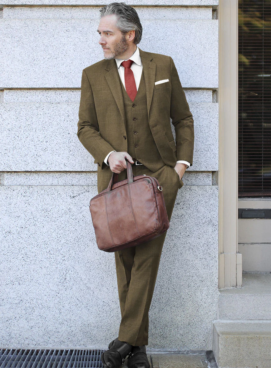 Bristol Coffee Brown Suit - Image 2