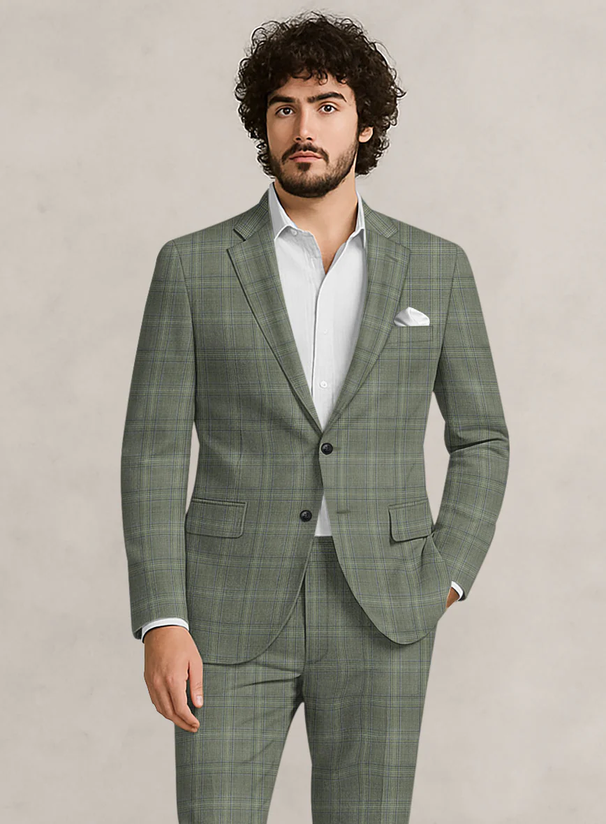 Bristol Corda Beige Check Jacket - Image 2