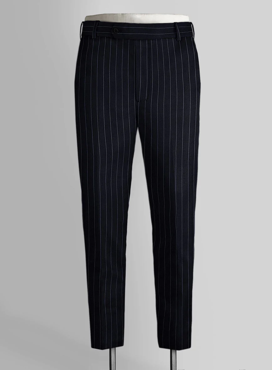 Bristol Deep Blue Rope Stripe Pants - Image 2