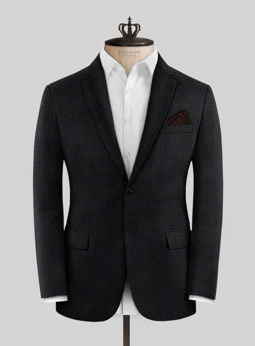 Bristol Emilio Blue Checks Suit - Image 3