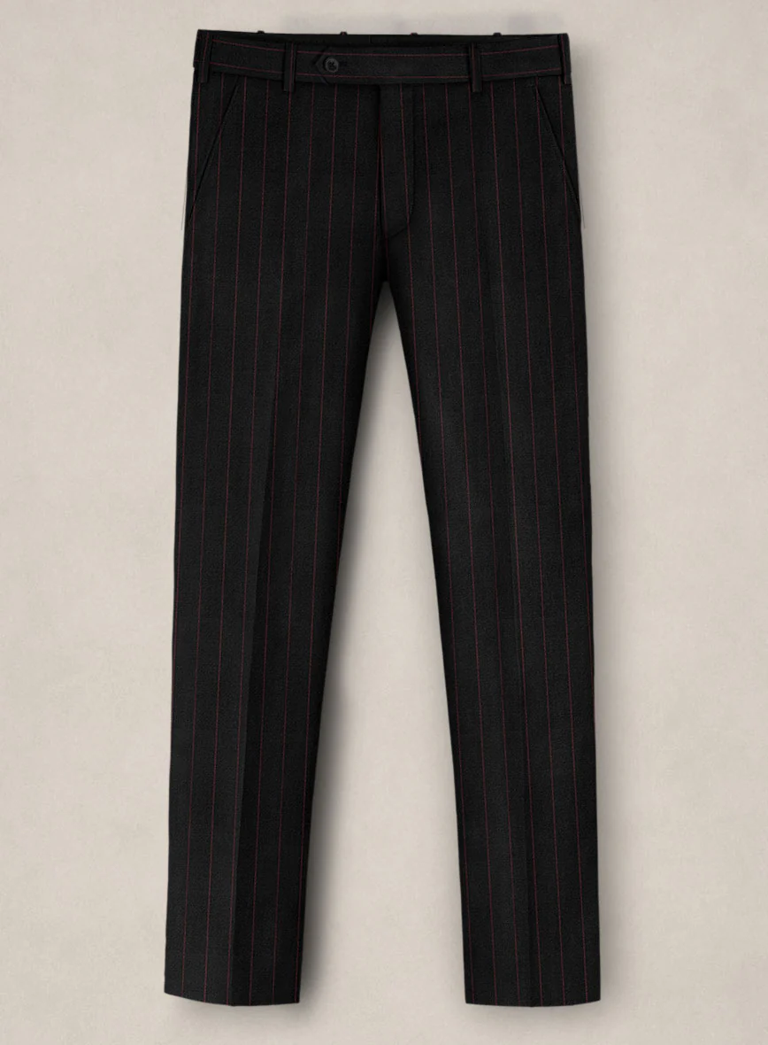 Bristol Fiamma Rope Stripe Suit - Image 4