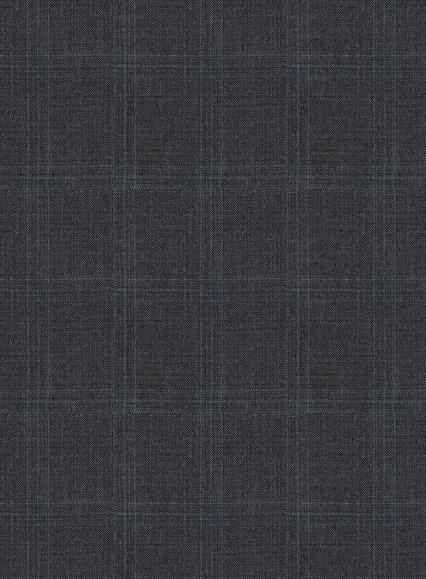 Bristol Fiora Gray Glen Wool Pants - Image 3