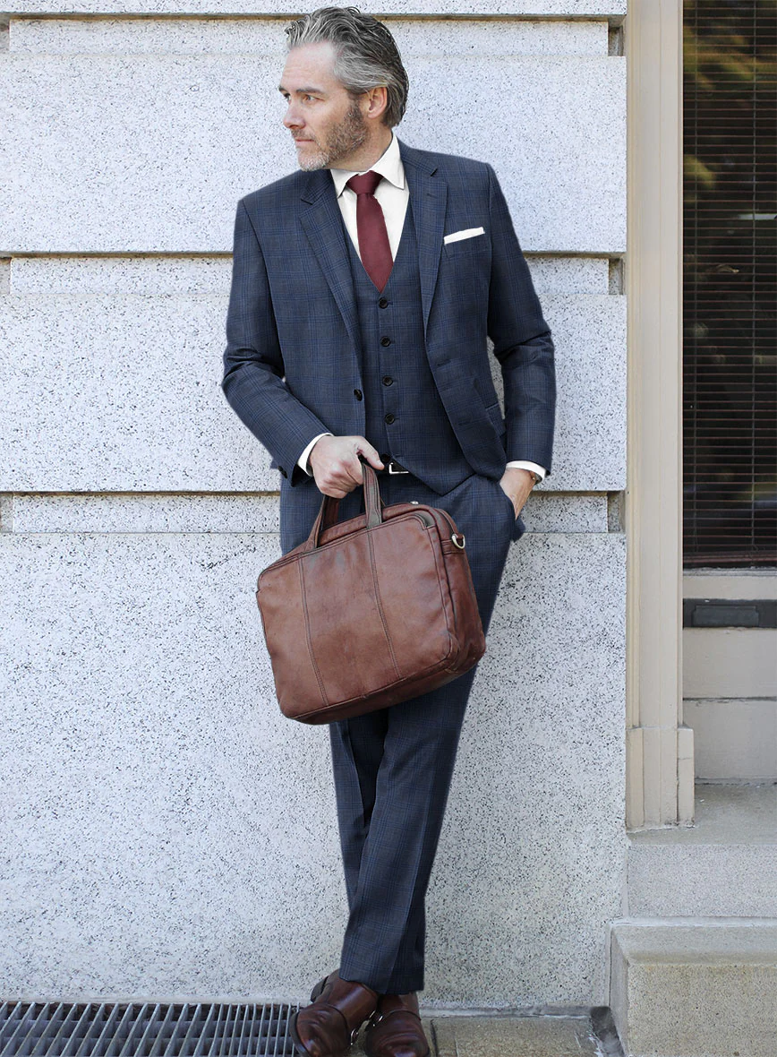 Bristol Glen Blue Egeri Suit - Image 2