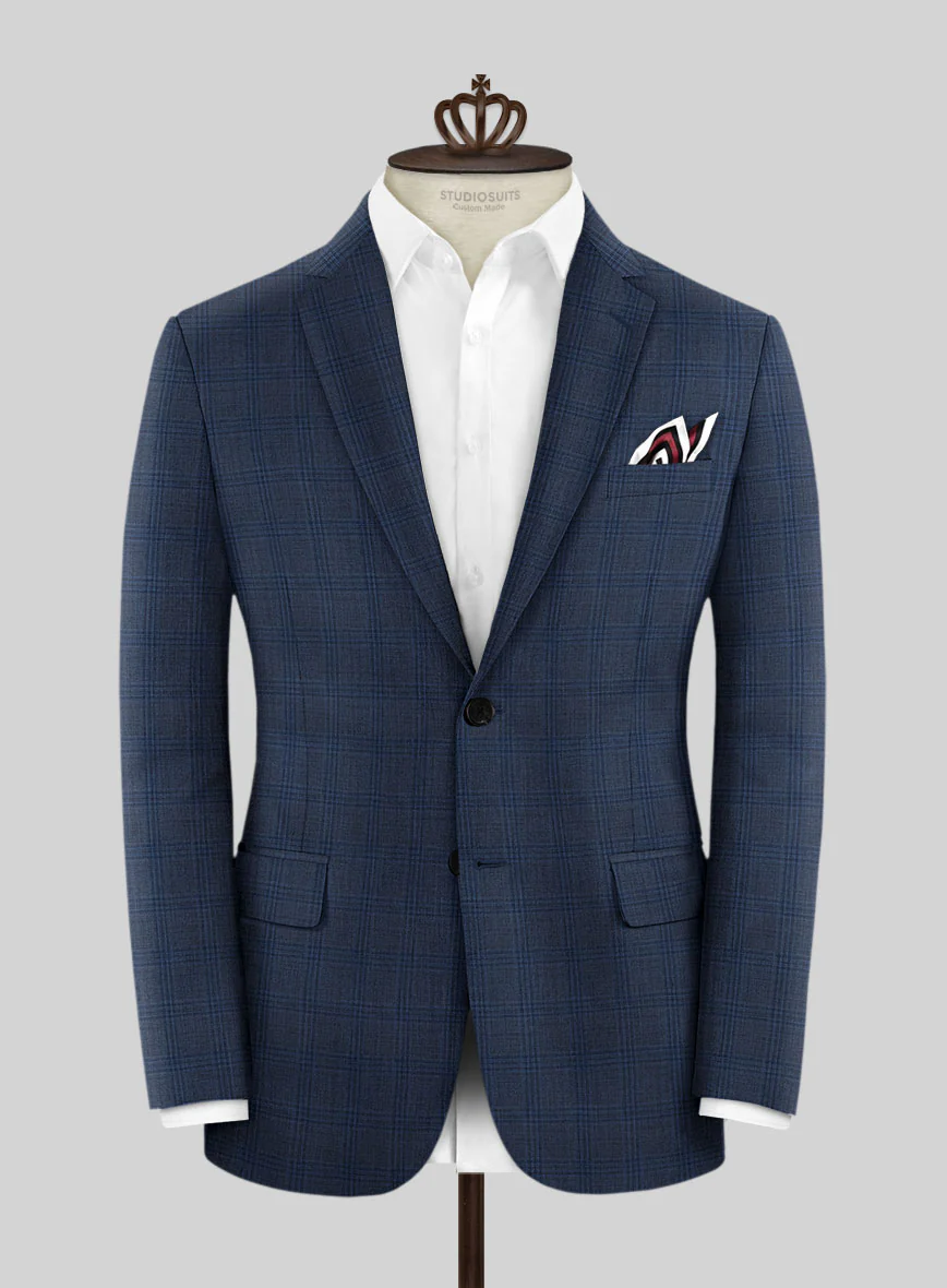 Bristol Glen Blue Egeri Suit - Image 3