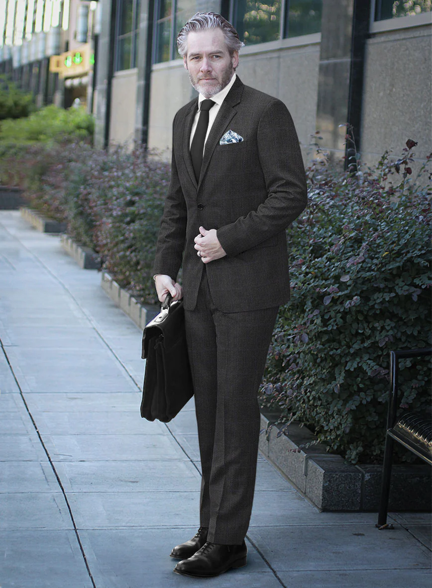 Bristol Glen Charcoal Suit - Image 2
