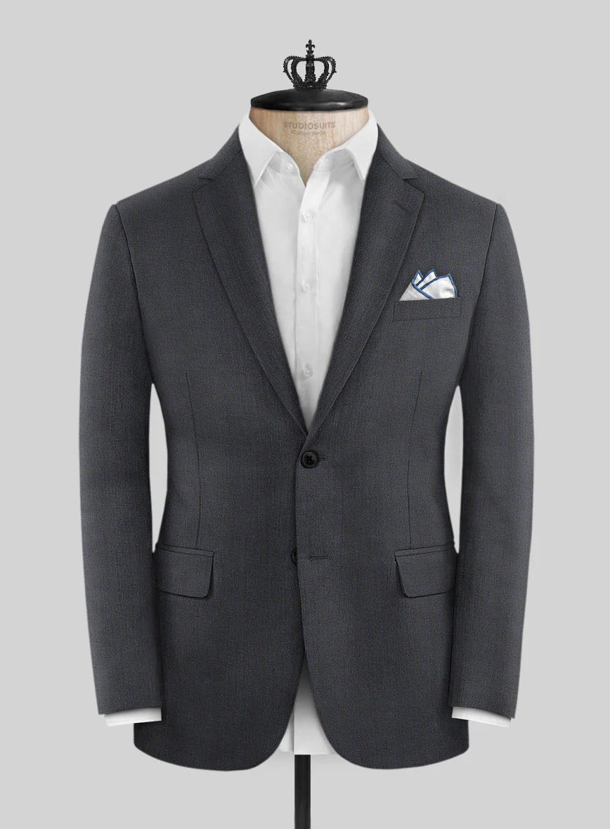 Bristol Liseo Charcoal Checks Suit - Image 3
