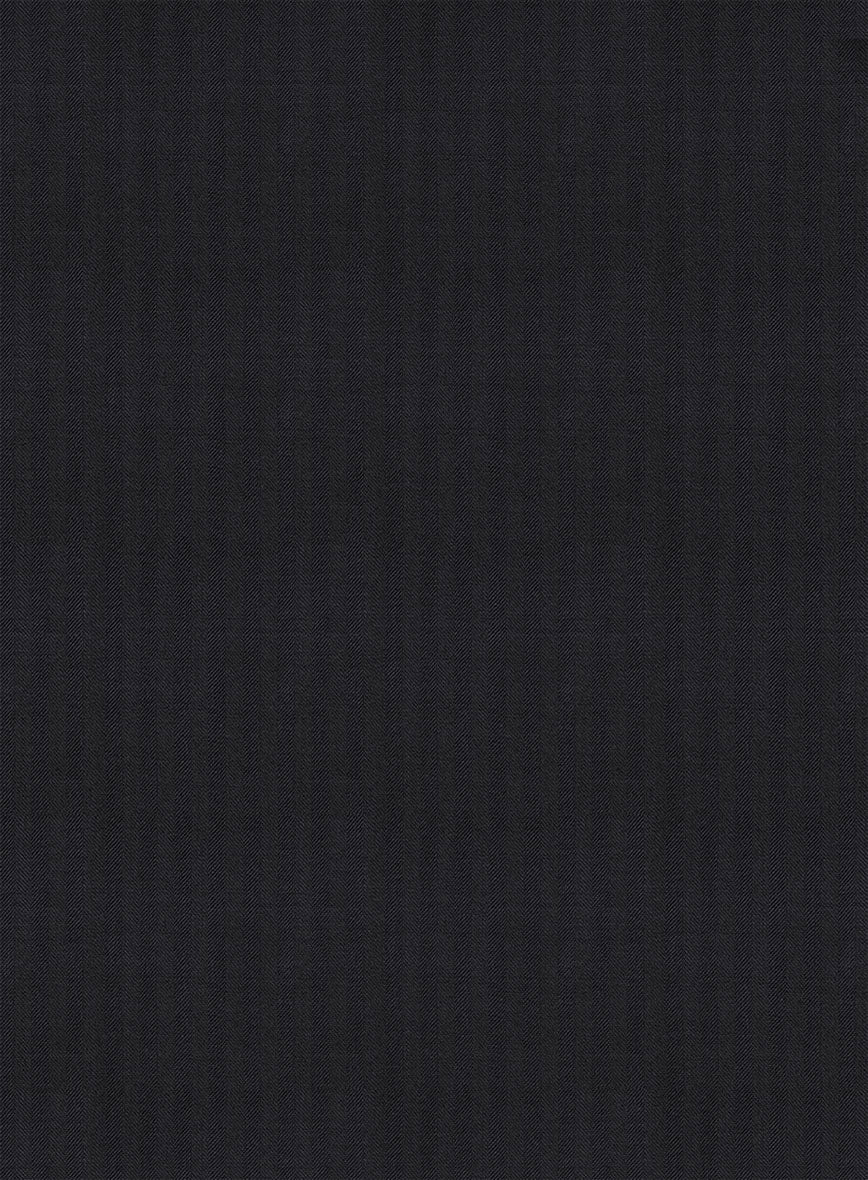 Bristol Midnight Herringbone Suit - Image 6