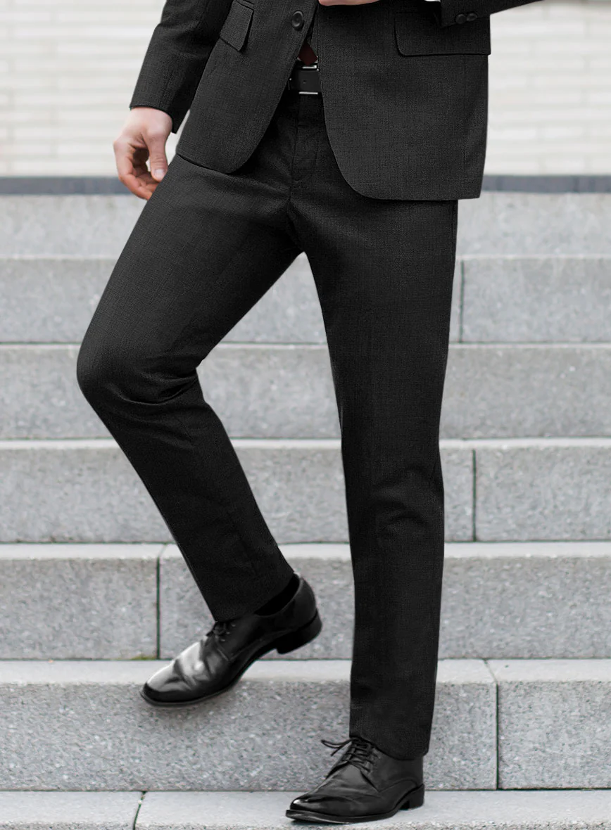 Bristol Nailhead Charcoal Pants - Image 2