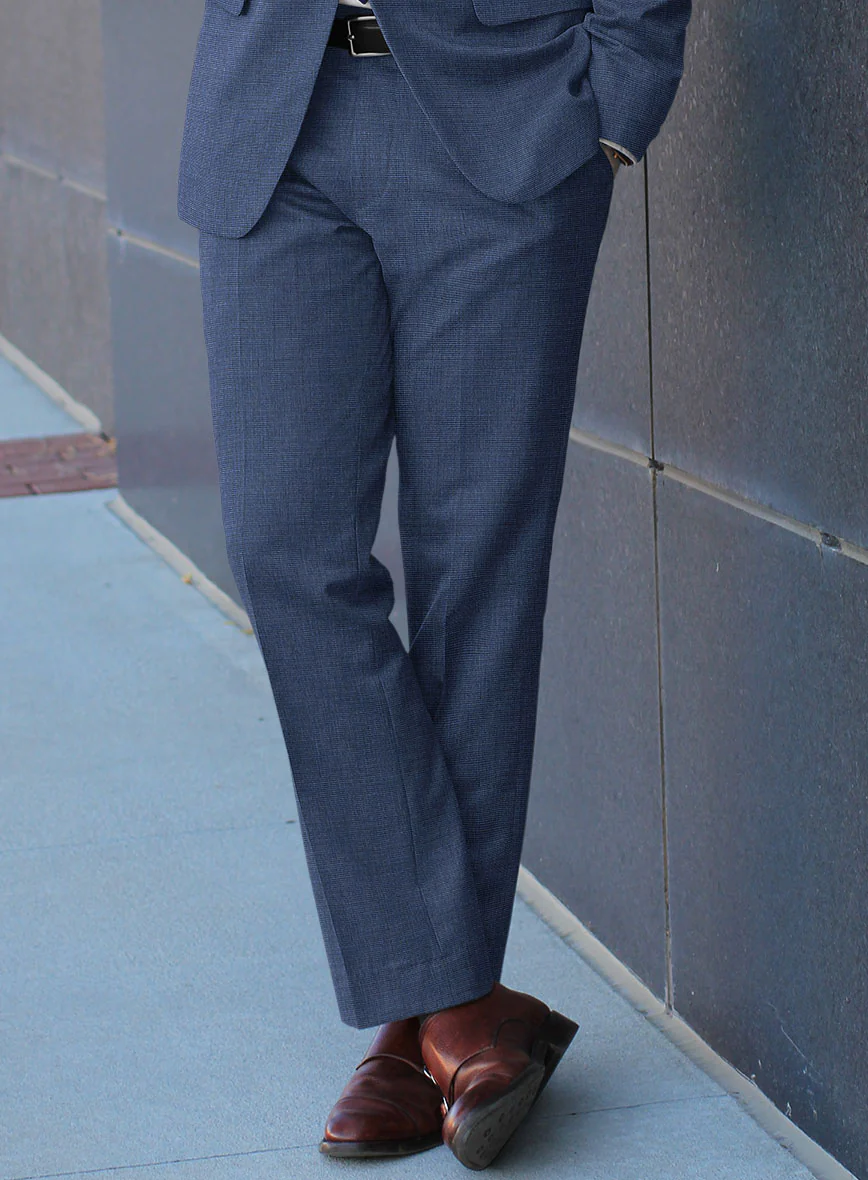Bristol Nailhead Dusk Blue Pants - Image 2