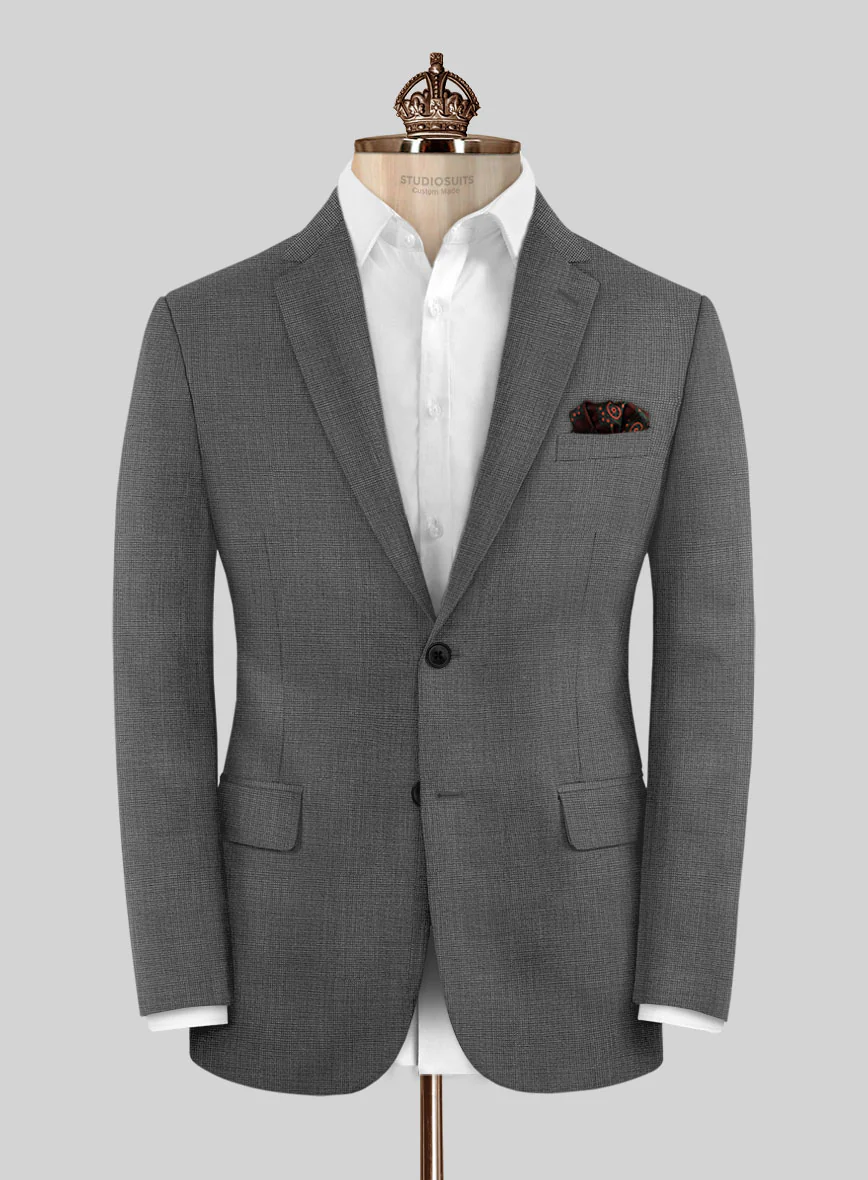 Bristol Nailhead Gray Suit - Image 3