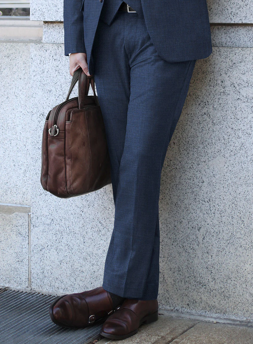Bristol Nailhead Regal Blue Suit - Image 5