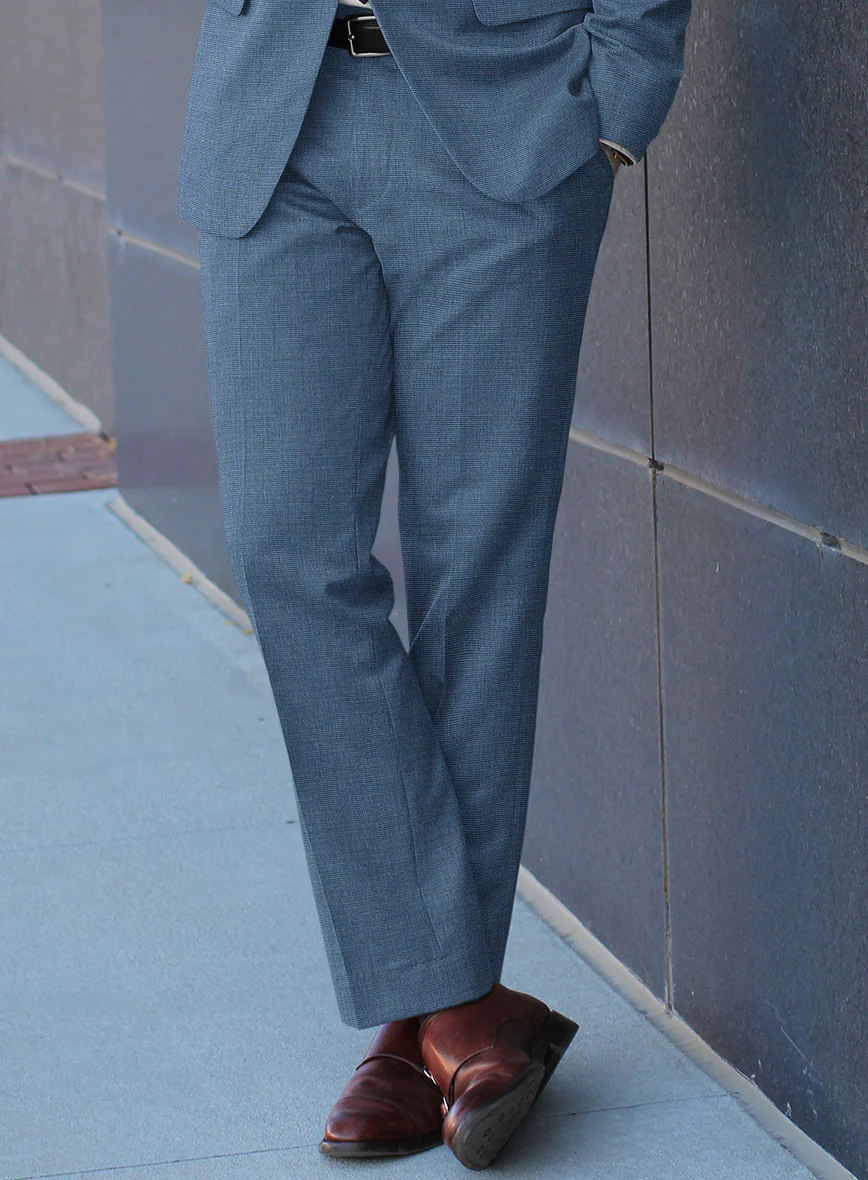 Bristol Nailhead Rich Blue Pants - Image 2