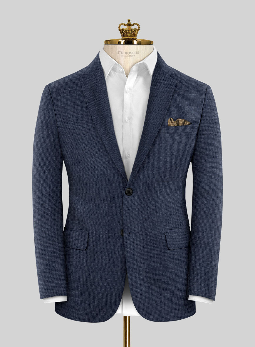 Bristol Navy Birdseye Suit - Image 3