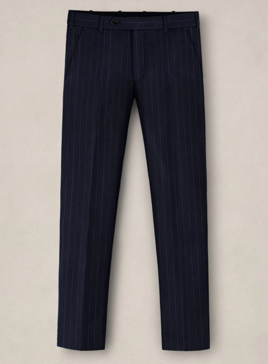Bristol Navy Pinstripe Suit - Image 4