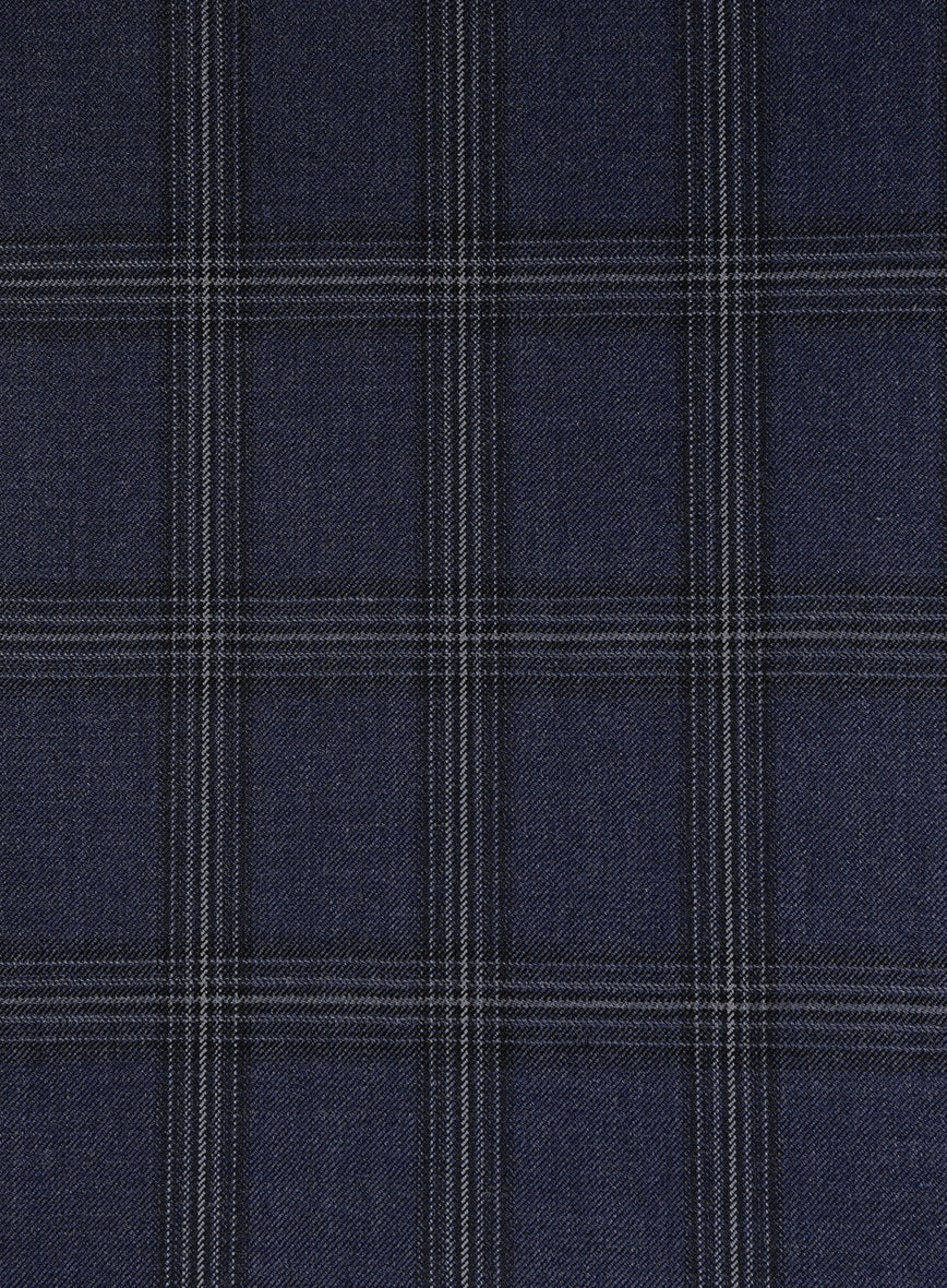 Bristol Navy Windowpane Jacket - Image 2