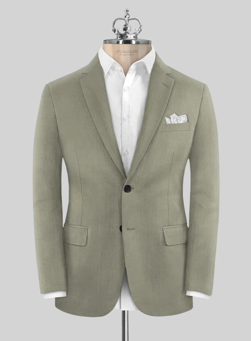 Bristol Olive Gray Suit - Image 3