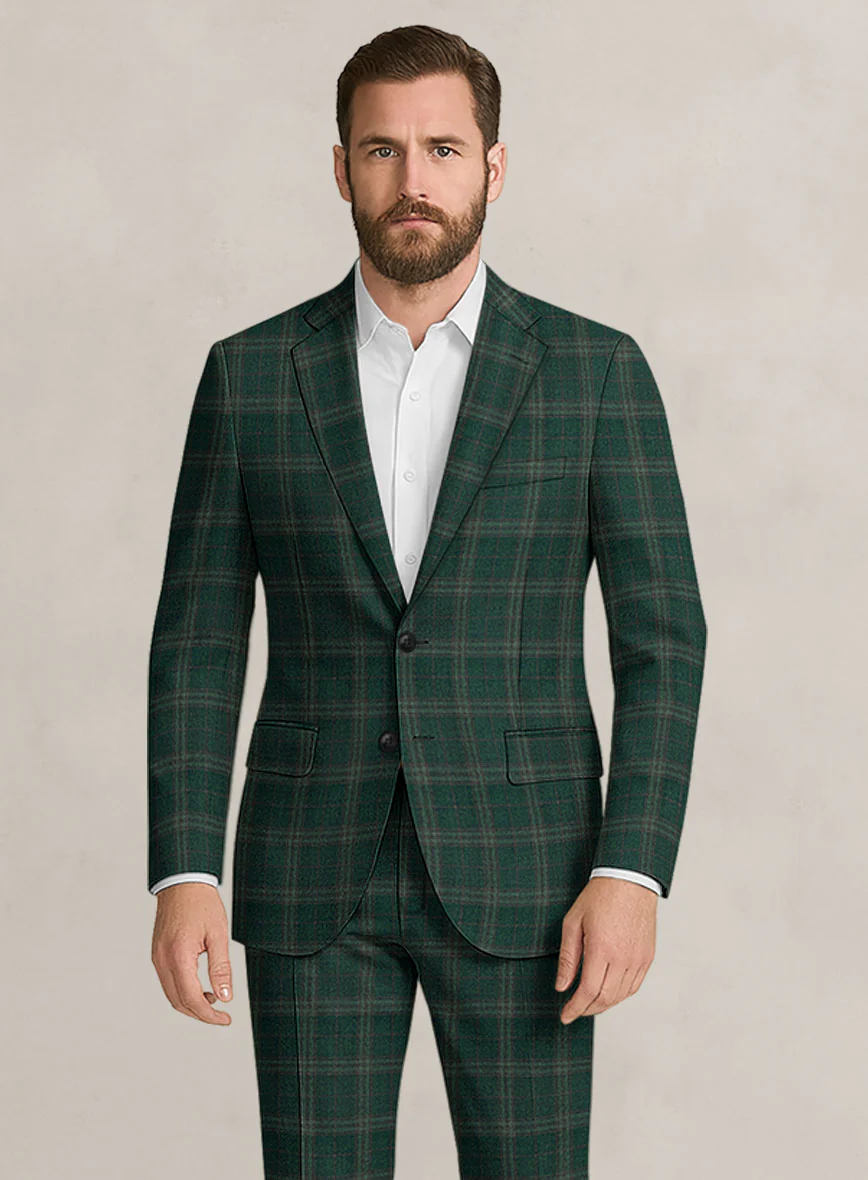 Bristol Pino Green Check Jacket - Image 2