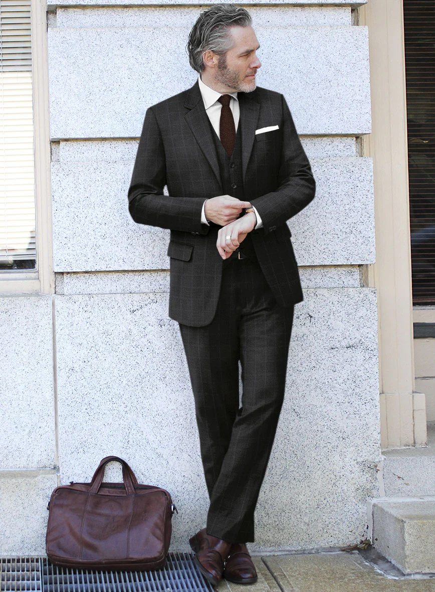 Bristol Porlos Checks Suit - Image 2