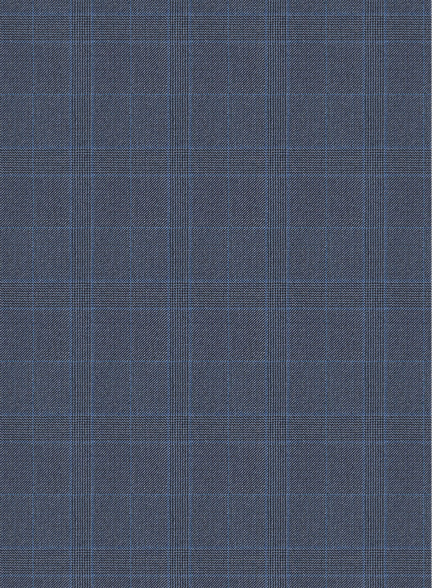 Bristol Rante Blue Checks Jacket - Image 2