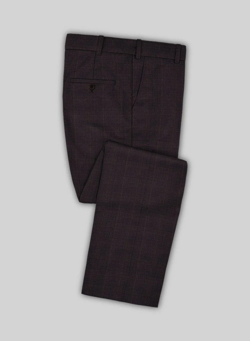 Bristol Rosalia Purple Checks Suit - Image 5