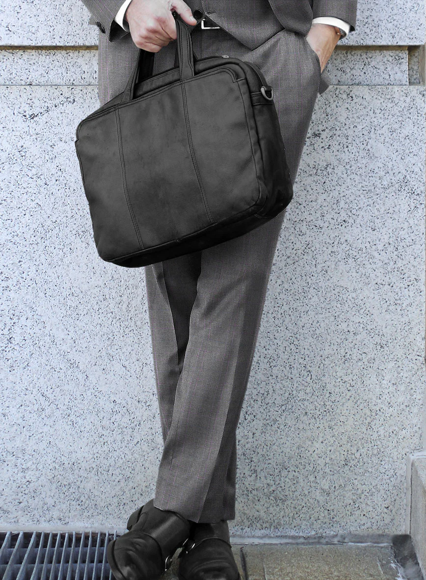 Bristol Sebas Gray Checks Pants - Image 2