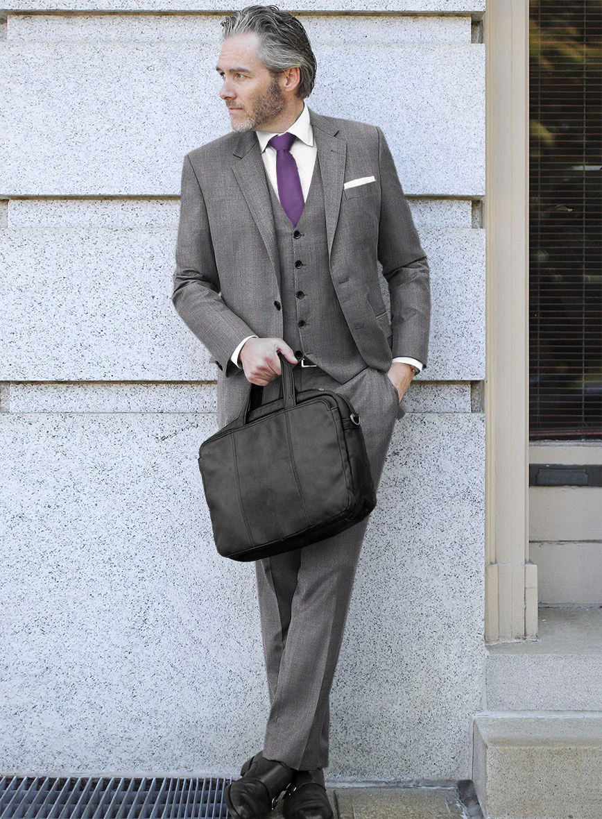 Bristol Sebas Gray Checks Suit - Image 2