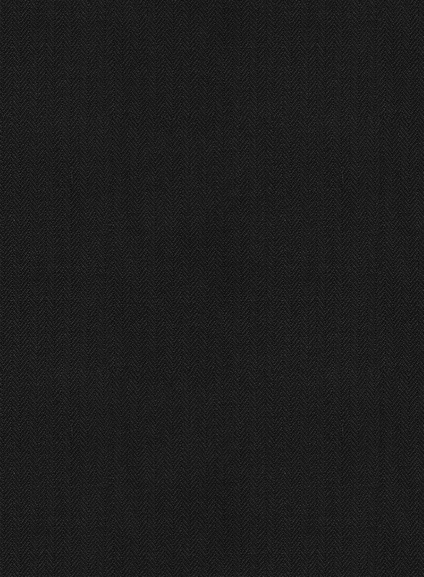 Bristol Umino Black Herringbone Jacket - Image 3