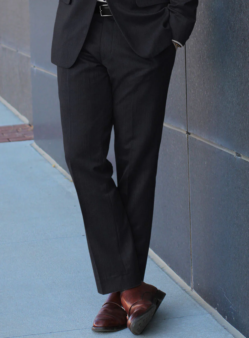 Bristol Umino Dark Blue Herringbone Suit - Image 6